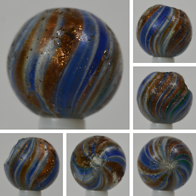 #ad #ad Handmade Onionskin Lutz Marble 3 4 in Collectible Condition Germany S1350 $99.95