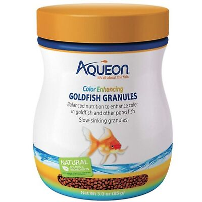 #ad Aqueon Color Enhancing Goldfish Granules 3 oz $13.29