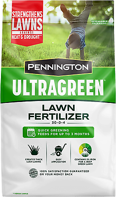 #ad Pennington 100536576 UltraGreen Lawn Fertilizer 14 LBS Covers 5000 Sq Ft $33.06