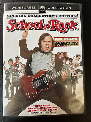 School of Rock Full *or WideScreen Collection Special Collector#x27;s Jack Black $5.99