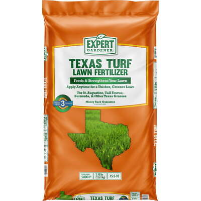 #ad #ad Texas Turf Lawn Food Plus 2% Iron Fertilizer 15 5 10 NPK 30.2 lb. 5000 Sq.ft $21.56