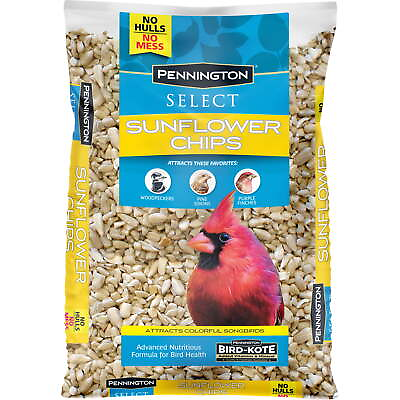 #ad Pennington Select Sunflower Chips Dry Wild Bird Food and Seed 5 lb. Bag1 Pack $18.87