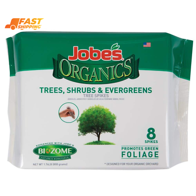 #ad 8 Pack 1.76 Lb. Organics Tree Shrub and Evergreen Fertilizer Spikes with Bioz $24.99
