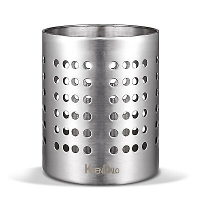 #ad #ad 304 Stainless Steel Utensil Holder Heavy Silverware Utensil Drying Rack Util... $18.19