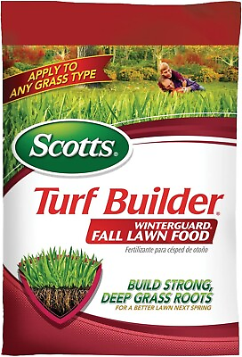 Scotts Turf Builder WinterGuard Fall Lawn Fertilizer for All Grass Types 4000 $45.20