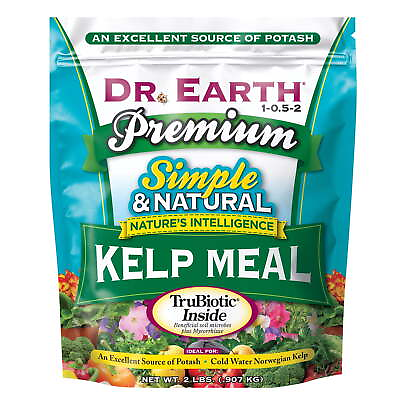 #ad Dr. Earth Organic amp; Natural Premium Kelp Meal Plant Food 1 0.5 2 Fertilizer 2 lb $13.67