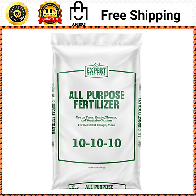 All Purpose Plant Food Fertilizer 10 10 10 Formula; 40 Lb. Garden Lawn Yard $26.95