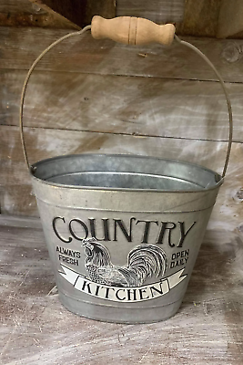 #ad Country Kitchen Pail $36.74