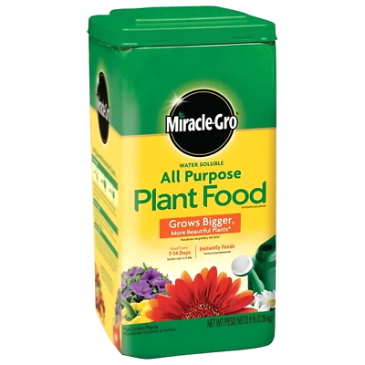#ad Miracle Gro Water Soluble All Purpose Plant Food 5 lbs FREE SHIPPING $14.00
