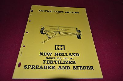 New Holland 108 110 112 Fertilizer Spreader Parts Book Manual YABE13 $17.99