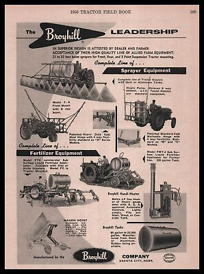 1956 Broyhill Dakota City Nebraska Farm Fertilizer amp; Sprayer Equipment Print Ad $19.95