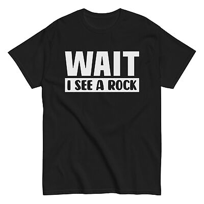 #ad Funny Rock Collector Geology Cotton T Shirt Geologist Gift Tee Rock Hunter $19.99