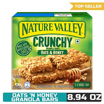 #ad Nature Valley Oats #x27;n Honey Granola Bars 8.94 oz 12 Bars $6.90