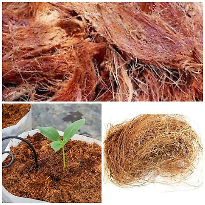 #ad Coconut Coir Cocoa Peat 100% Natural Organic Compost Soil Hydroponics Substrat $44.99