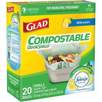 #ad #ad Glad Compostable Bags CLO78162 $11.79