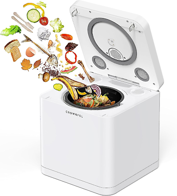 #ad CROWNFUL Smart Waste Kitchen Composter with 3.3L Capacity Turning Food Waste to $329.17