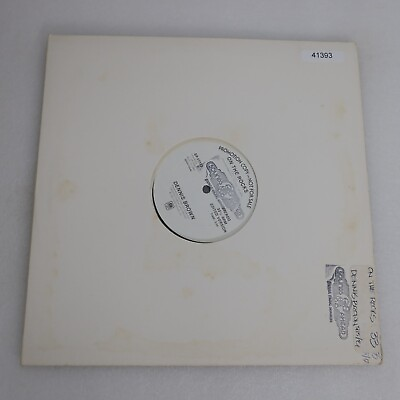 #ad Dennis Brown On The Rocks PROMO SINGLE Vinyl Record Album $7.82