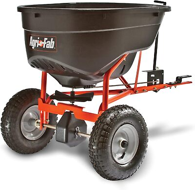 #ad #ad USA 130 Pound Tow Behind Broadcast Spreader 10 12 Ft. Spread Grow Beautiful Lawn $189.50