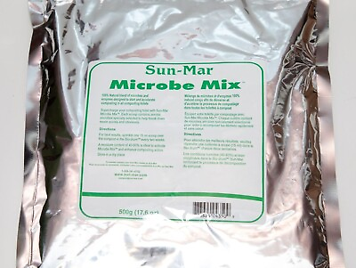 #ad Sun Mar Microbe Mix: 100% Natural Blend of Microbes amp; Enzymes Accelerate Compost $34.00