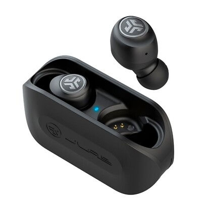 JLAB GoAir Small Wireless Bluetooth Earbuds 20 Hours Playtime BLACK $15.99