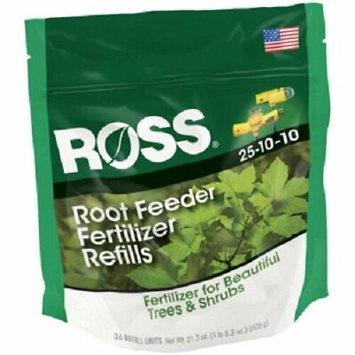 #ad 14636 Root Feeder Fertilizer Refills Trees and Shrubs 36 Count 21 Ounces ... $24.20