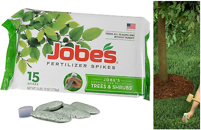 #ad Tree and Shrub Fertilizer Plant Food Spikes 16 4 4 NPK All Season 15 Spikes $13.00