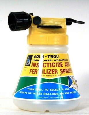 1 Count Aqua Trol 20 Oz High Power Adjustable Insecticide amp; Fertilizer Sprayer $15.99