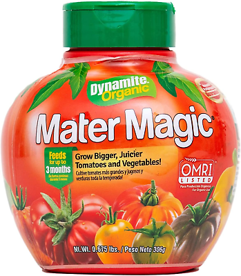 #ad Mater Magic Organic Tomato Fertilizer for Bigger Juicier Tomatoes and Vegetab $9.49