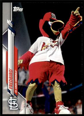 #ad 2020 Topps Opening Day Mascots #M 5 Fredbird St. Louis Cardinals $0.99