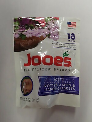 Jobes Fertilizer Spikes Potted plants and hanging baskets #06105 Pack of 18 $5.19