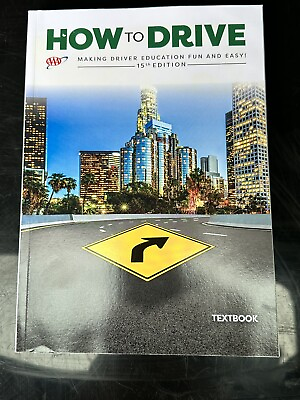 How To Drive AAA 15th Edition Student Textbook $39.99