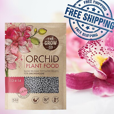 Orchid Plant Food 5 oz Bloom Booster Fertilizer Pellets for Orchids in Pots ... $12.75