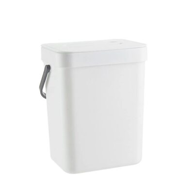 #ad Small Kitchen Compost Bin with Lid 3L Kitchen Waste Bin Household Countertop ... $26.03