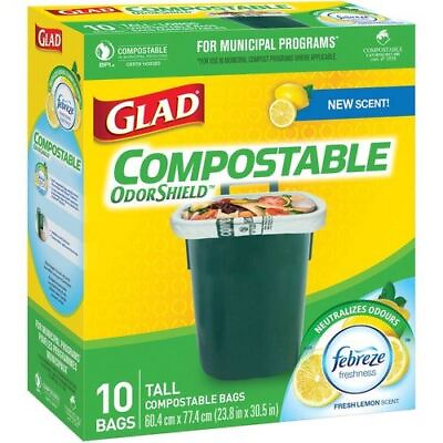 #ad Glad Compostable Bags CLO78163FRM5 $14.27