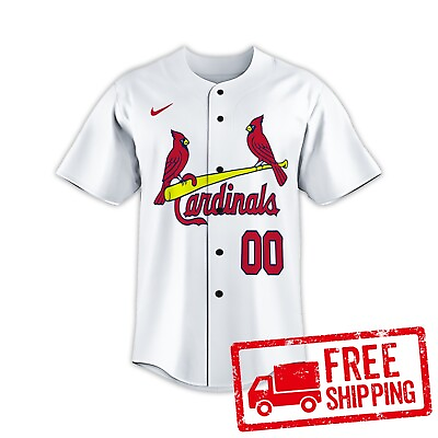 #ad Personalized St.Louis Cardinals Jersey MLB Baseball Jersey Fan Gift $28.50