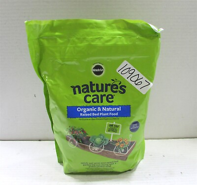 Nature#x27;s Care Raised bed plant food Flower and Vegetable Food 3 Lb $16.95