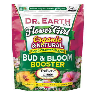 #ad Dr.Earth Flower Girl Premium Bud amp; Bloom Booster Plant Food3 9 4Fertilizer4 lb $15.56