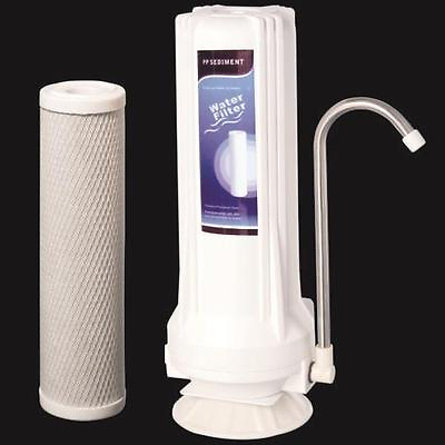 Countertop Water Filter Home Purifier with Carbon Cartridge for Chlorine Removal $37.00