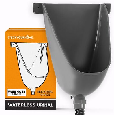 #ad Plastic Waterless Urinals for Men Outdoor Portable Toilet Wall Mount Mens Urinal $44.99