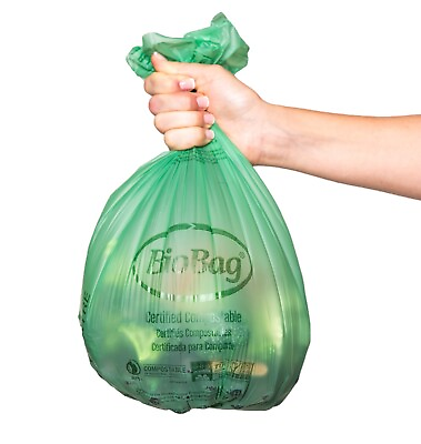 #ad #ad BioBag 2 Gallon Certified Compostable Kitchen Countertop Composting Pail Liner $7.99
