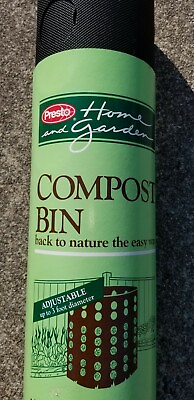 #ad Presto Home amp; Garden Compost Bin expands to 3ft diameter 500 liter capacity $26.99