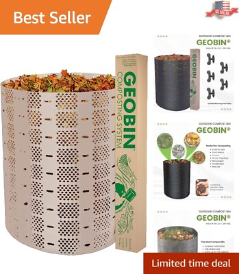 #ad #ad Premium Tan Compost Bin 246 Gallon Capacity with Accelerated Decomposition $53.95