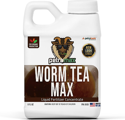 #ad #ad Worm Tea for Gardening Soil Worm Tea Fertilizer Liquid Worm Castings Earth $19.07