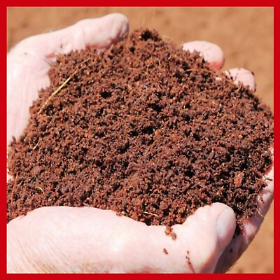 Organic Coco Coir Coco Peat 100% Natural Compost Hydroponic Growing Media $69.29