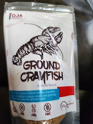 #ad Nigerian Crayfish Ground Natural Crayfish 3.5 oz $11.99