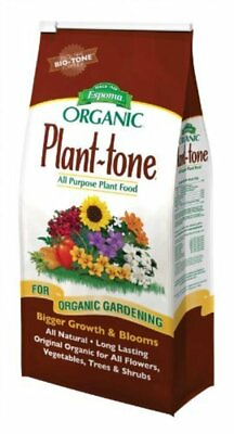 Espoma Organic Plant tone All Natural All Purpose Organic Fertilizer 18 LB Bag $32.65