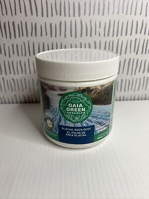 #ad GAIA GREEN Glacial Rock Dust 500g 1.1 lb. Jar $19.99