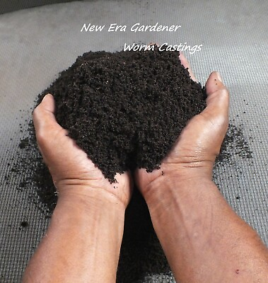 FRESH Organic Worm Casting Compost 2510 lb.Bag Soil Amendment Compost Tea $34.97