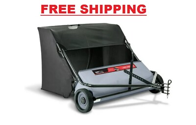 42quot; Lawn Leaf Sweeper Tow Pull Behind Yard 22 Cu. Ft. Collector Ohio Steel NEW $347.01