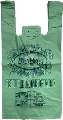 #ad Compostable Shopping Bags 12 Lb Capacity 500 Count Standard Size Shopper $69.41